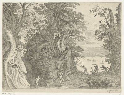 Landscape with Armed Robbery by Willem van Nieulandt (II)
