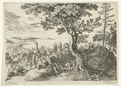 Traveler Attacked by Robbers by Willem van Nieulandt (II)