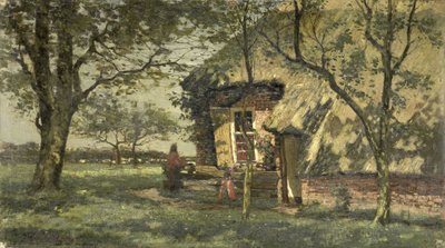 Corner of a Farmhouse by Willem van Schaik