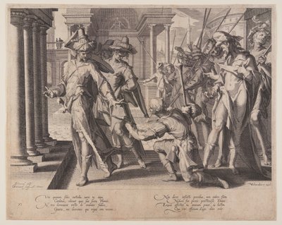 Allegory of Justice, plate 11 from Thrones of Justice by Willem van Swanenburgh