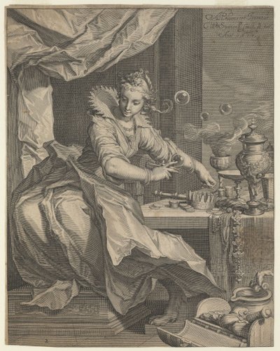 Allegory of Wealth and Luxury by Willem van Swanenburgh
