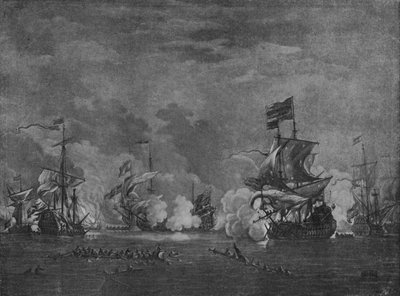 Sir Edward Spragge and Cornelius Tromp by Willem van de Velde the Younger