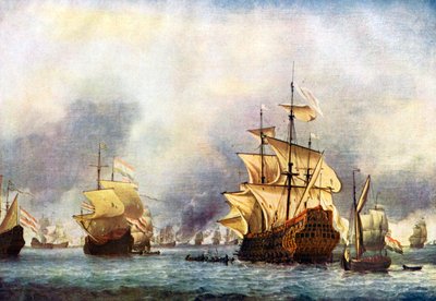 The Surrender of the Prince Royal by Willem van de Velde the Younger