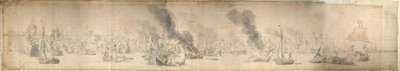 The Battle of the Sound, 29 October 1658, c.1658 by Willem van de the Elder Velde
