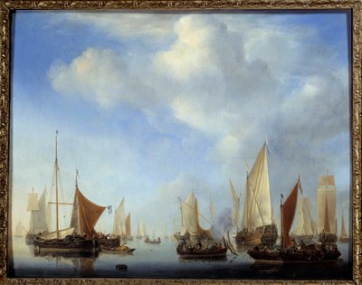 La petite fleet by Willem van de Velde the Younger