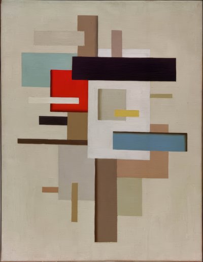 On Yellow Ground by Willi Baumeister