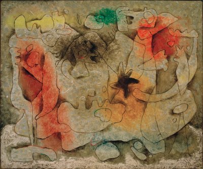 Conversation V by Willi Baumeister