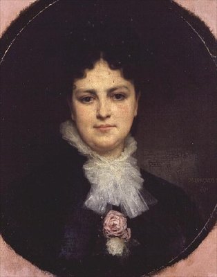 Portrait of Miss Addison Head of San Francisco by William Adolphe Bouguereau