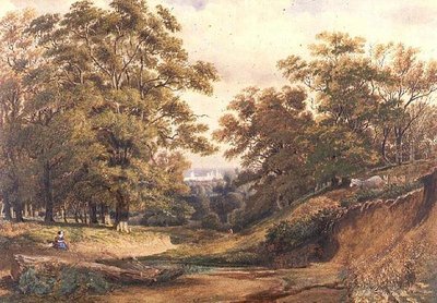 A Scene in Bagley Wood near Oxford by Joseph Mallord William Turner