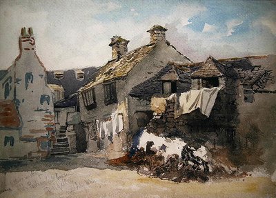 The Interior Court of Old Parliament House, Dolgelley, North Wales by William Evans