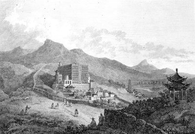 A View of Poo-ta-la or Great Temple near Zhe-hol in Tartary by William (after) Alexander