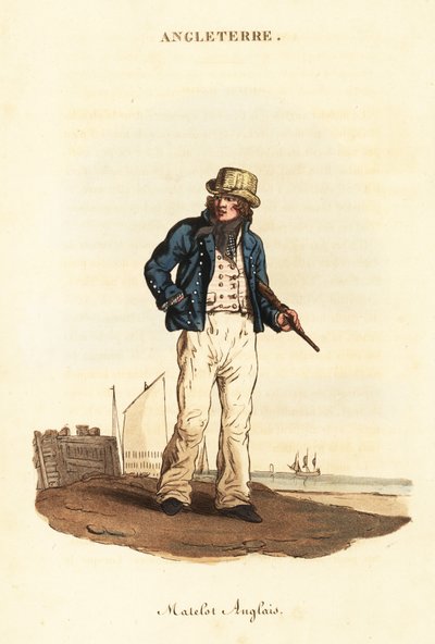 British sailor in Lord Nelson