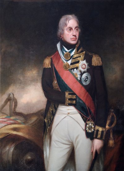 Horatio, Viscount Nelson by William (after) Beechey