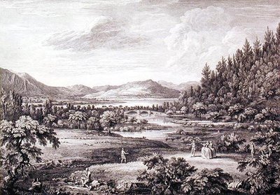 A View from Ulswater toward Pooley Bridge, engraved by Chatelin and Canot by William (after) Bellers