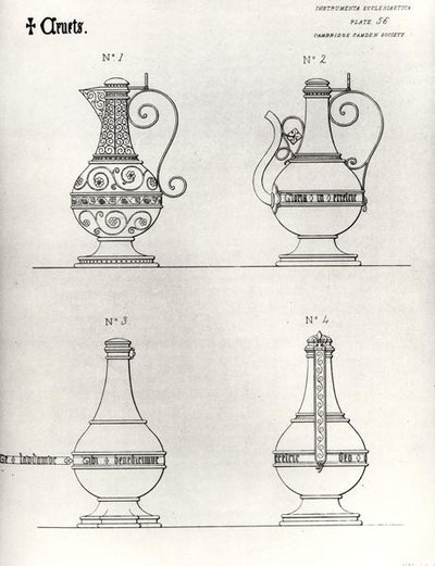 Cruets, illustration from 