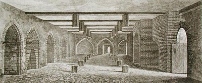 Powder Plot Cellar beneath the Palace of Westminster by William (after) Capon