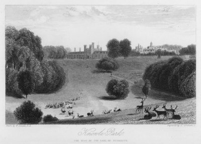 Knowle Park, the Seat of the Earl of Plymouth by William (after) Daniell