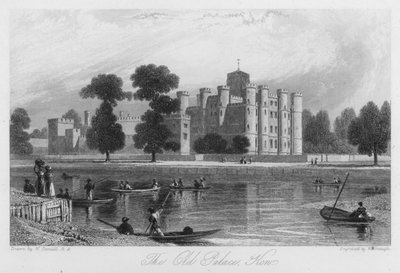 The Old Palace, Ken by William (after) Daniell