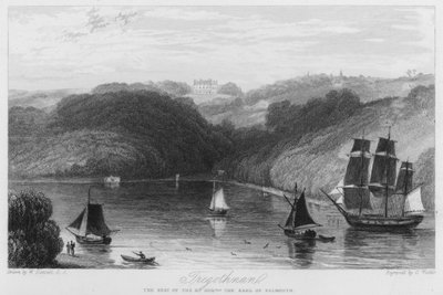 Tregothnan, the Seat of the Earl of Falmouth by William (after) Daniell