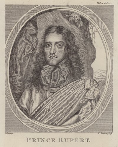 Prince Rupert of the Rhine, German Soldier Who Fought on the Royalist Side in the English Civil War by William (after) Dobson