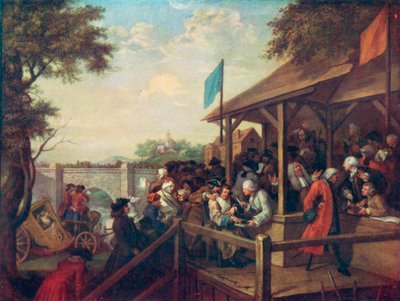 An Election: The Polling by William (after) Hogarth