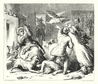 The Goose by William (after) Mulready