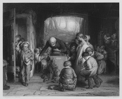 The Last In, from the picture in the Vernon Gallery by William (after) Mulready
