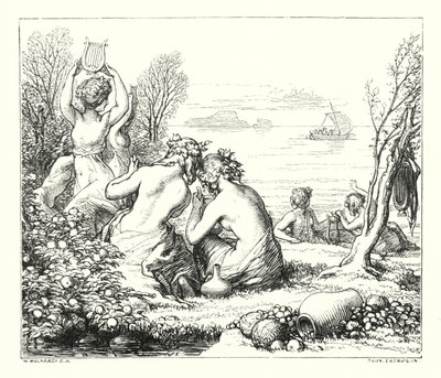 The Sea-Fairies by William (after) Mulready