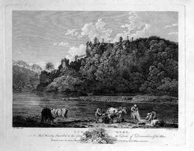 View of Lismore Castle, County Waterford, Ireland, Engraved by Thomas Milton by William (after) Pars