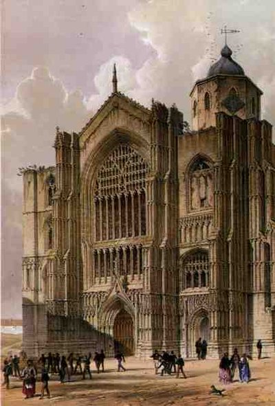 Bridlington Priory, the West Front, from 