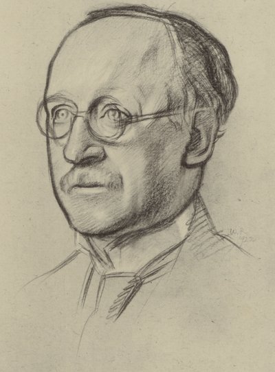 Sir Edwin Lutyens, RA by William (after) Rothenstein