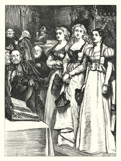 How Lady Blanche Arundel Held Wardour for King Charles by William (after) Small