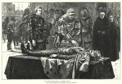 The Three Champions Of Liddisdale by William (after) Small