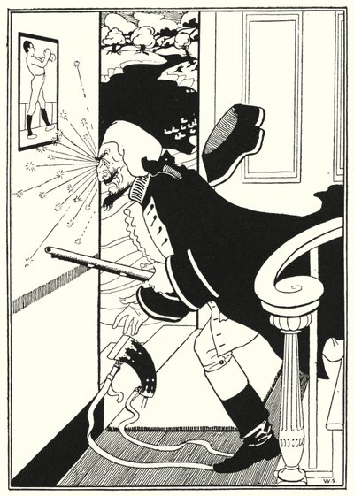 Illustration for the Adventures of Baron Munchausen by William (after) Strang