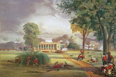 Defence of the Arrah House in 1857 by William (after) Taylor