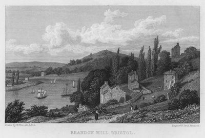 Brandon Hill, Bristol by William (after) Westall