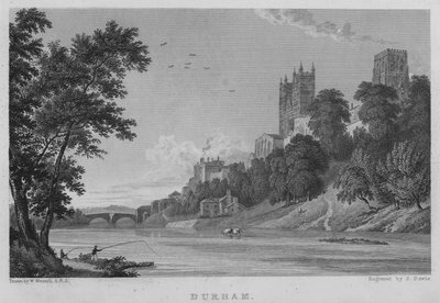 Durham by William (after) Westall