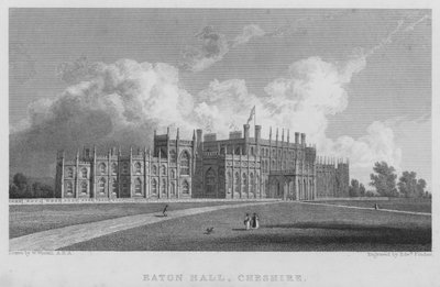 Eaton Hall, Cheshire by William (after) Westall
