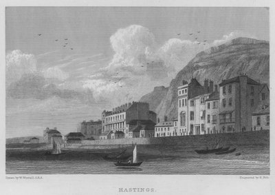 Hastings (engraving) by William (after) Westall