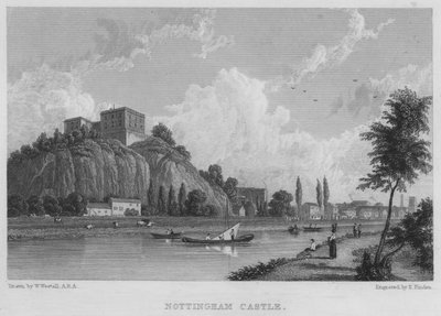 Nottingham Castle by William (after) Westall