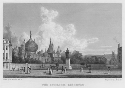 The Pavilion, Brighton by William (after) Westall