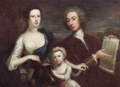 Portrait of Richard Boyle and Dorothy Savile by William (attr. to) Aikman
