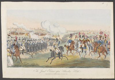 The Grand Review upon Hounslow Heath by William (attr. to) Heath