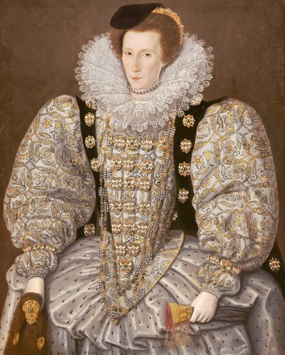 Portrait of a Lady of the Elizabethan Court, c.1595 by William (attr. to) Segar
