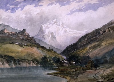 Wetterhorn, Bernese Oberland by William (circle of) Callow