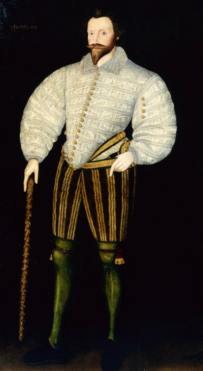 Portrait of Sir Francis Drake by William (follower of) Larkin