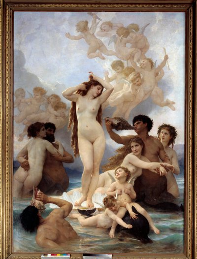 Birth of Venus by William Adolphe Bouguereau