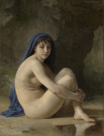 Seated Nude by William Adolphe Bouguereau