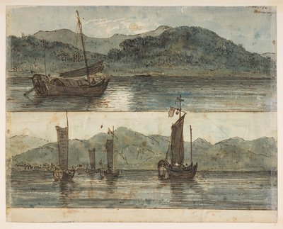 River Scene. 