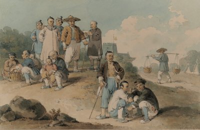 A Group of Chinese Watching the Earl of McCartney